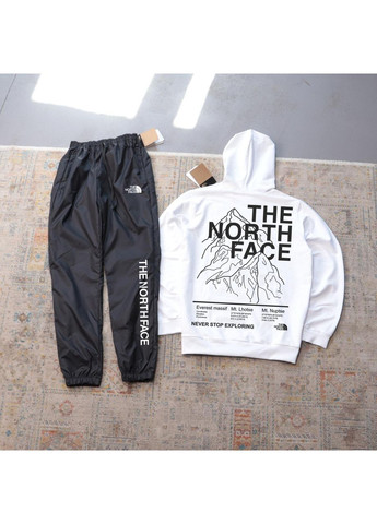 Белый демисезонный костюм ntf двунитка турция,брюки и тощие Україна