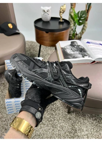 Чорні asics all black No Brand Gel-Kahana TR V2