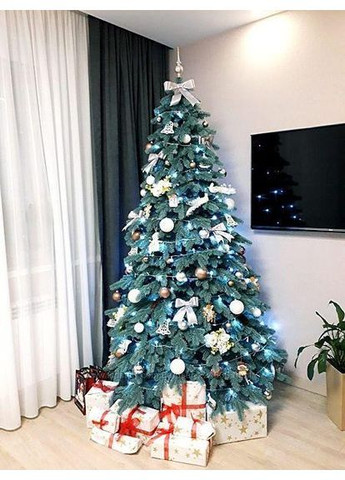 Штучна лита ялинка Еліт 1.20 м Блакитний (1509405392) No Brand (368754344)