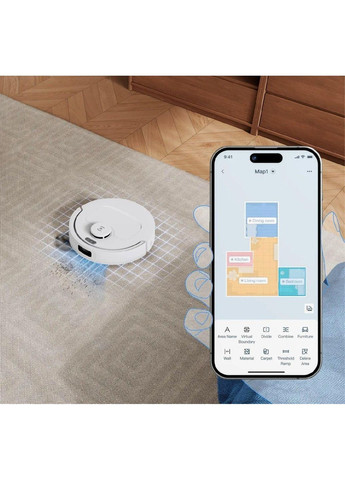 Робот-пылесос Deebot T30 CDLX71 WHITE (DLX71 WHITE) Ecovacs (361079575)