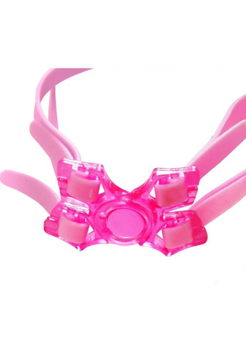 Набір комплект дитячі окуляри з силіконовою шапочкою для плавання в басейні на пляжі універсальний розмір (479282-Prob) Рожевий Unbranded (316640992)