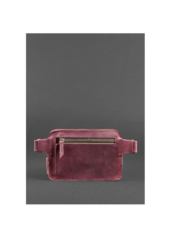 Сумка жіноча через плече шкіряна Dropbag Mini Crazy horse бордова BlankNote (302008744)