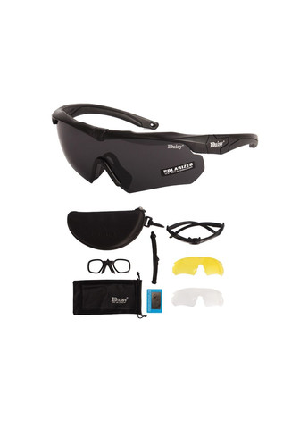 Захисні тактичні сонцезахисні окуляри .3 комплекти лінз X10 Black Daisy (280826699)