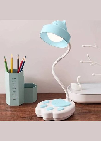 Аккумуляторная светодиодная лампа на стол USB 20 LED Кошачья лапа DIGAD 1925 (2083685219) No Brand (328261645)