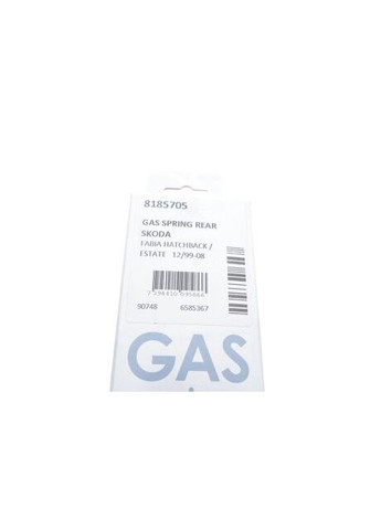 Амортизатор багажника SKODA FABIA HATCHBACK/ESTATE 12/99-08 8185705 Lesjofors (366170263)