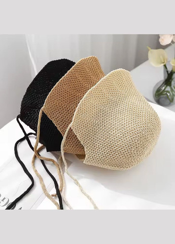 Женская Летняя Соломенная Плетеная Шляпа Капор Легкая Вязаная Стильная Панама модный летний гардероб No Brand (336518117)