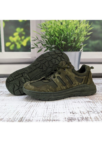 Хакі Осінні кросівки чоловічі Dago Style