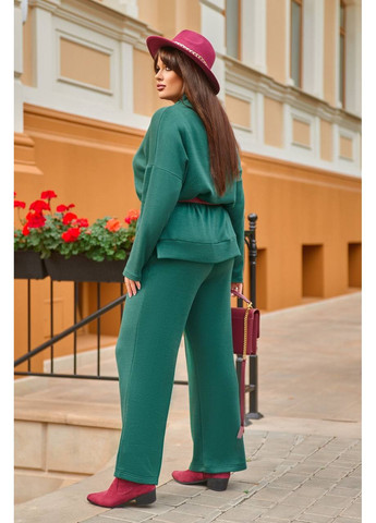 Женский костюм из ангоры цвет изумрудный New Trend (304645787)