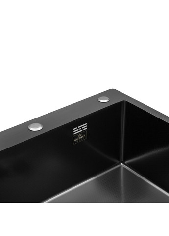 Комплект кухонной мойки KRP Derby – 6050HM PVD (2,5/0,5 мм) Kroner (336935218)