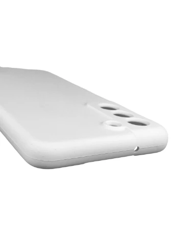 Чехол для Galaxy S21 FE (SM-G990B) силиконовый с микрофиброй нескользящий на самсунг с21 фе Samsung (366385721)