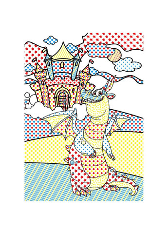 Книга Чарівні водяні розмальовки. Дракони Кристал Бук F00025053 (328448164)