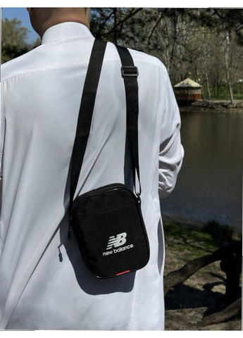 Чорна сумка чоловіча через плече - мінімалізм і зручність No Brand (365762075)