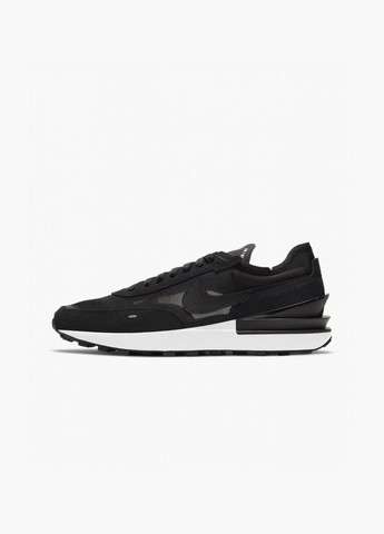 Чорні кросівки чоловічі waffle one black da7995-001 Nike