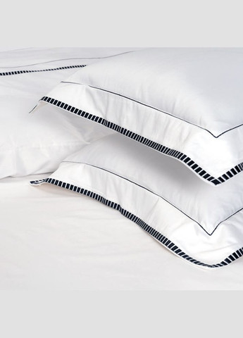 Пододеяльник с наволочками Piano lacivert с синими полосками 220*240+50*70 (2) Penelope (303289894)