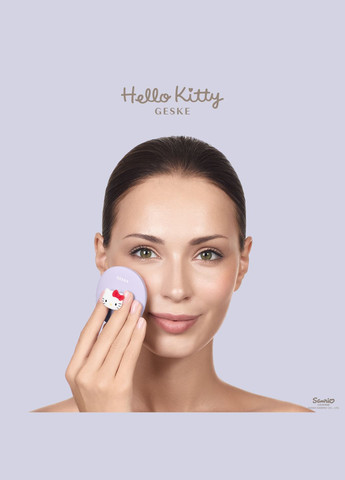 Щетка для лица Facial Brush 3в1 by Hello Kitty с держателем purple GESKE (341526156)
