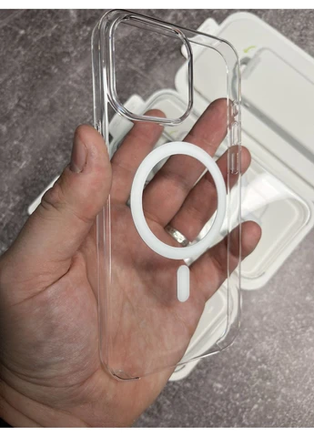 Прозрачный чехол Clear Case MagSafe+Animation для iPhone 15 Pro для Айфон/Анимация No Brand (387171641)