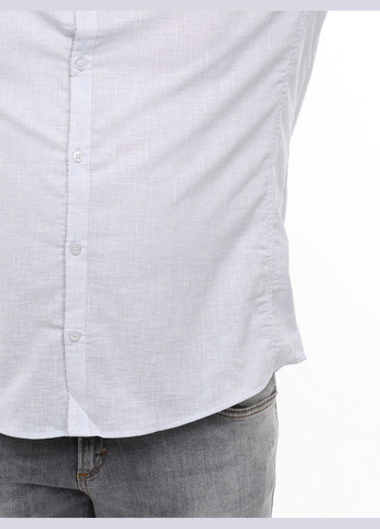 Светло-голубой повседневный рубашка однотонная Jean Piere