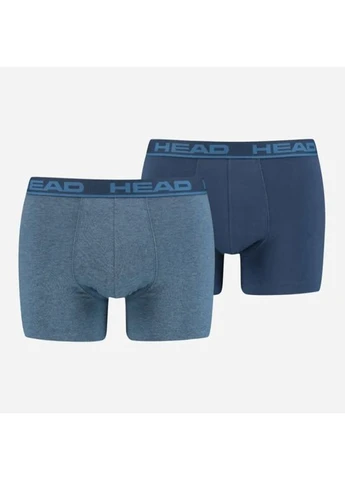 Труси-боксери бавовна блакитний Head HEAD BASIC BOXER 2P (398549839)