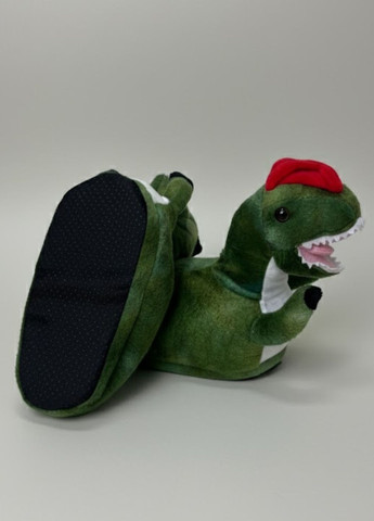 Бутылочный зеленые домашние тапочки динозавр для девочек с нескользящей подошвой для кигуруми My Kigu