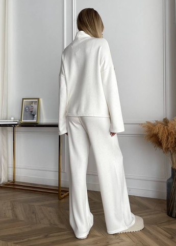 Базовий оверсайз костюм двійка: кофта + штани палаццо Allthings (322670193)