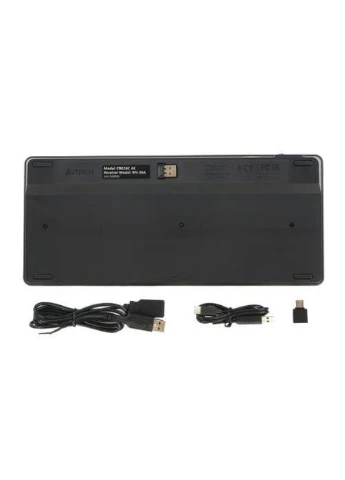 Клавіатура FBK26C AS Fstyler,, Bluetooth / 2.4 GHz / USB, мембранні кнопки, 12 гарячих клавіш FN, радіус дії до 10 м FBK26C AS A4Tech (395969122)