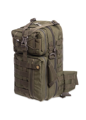 Рюкзак тактический (Сумка-слинг) с одной лямкой SILVER (нейлон, оксфорд 900D, р-р 43x22x13см, 12л, Оливковый) SILVER KNIGHT (361436436)