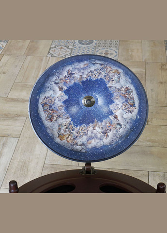 Глобус бар зі столиком Мапа світу новий дизайн кремовий сфера 40 см (40004NCG40) Гранд Презент (282738167)