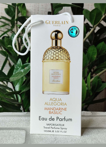 Модний жіночий аромат Mandarine Basilic Аква Аллегорія Мандарін Базилік, 50 мл No Brand (346493957)