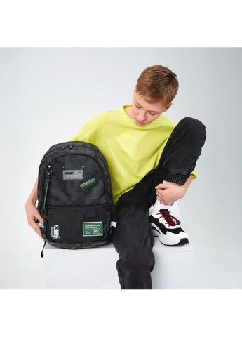 Рюкзак T-113 Minecraft Boom 42х27х12,5 см Чорний (559973) Yes (365290922)