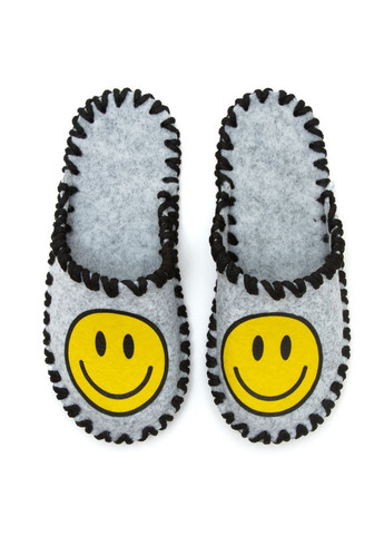 Кімнатні тапочки дитячі фетрові Smile сірі Oldcom RF (303322572)