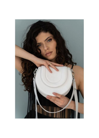 Сумка женская кожаная через плечо Mandy белая The Wings (302009287)