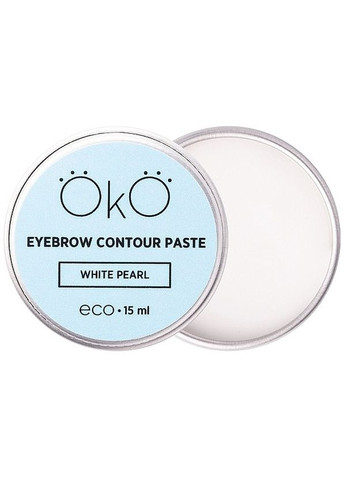 Паста для бровей Eyebrow Contour Paste White Pearl 15ml (1236331-190560) OkO Lash & Brow (368871986)