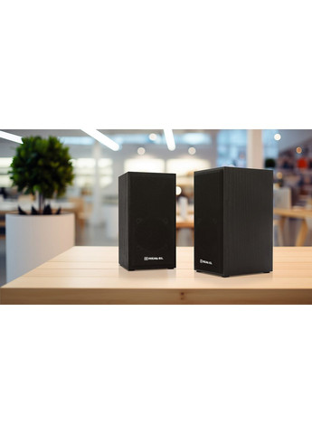 Акустична система S-202 Black Real-El (364860693)