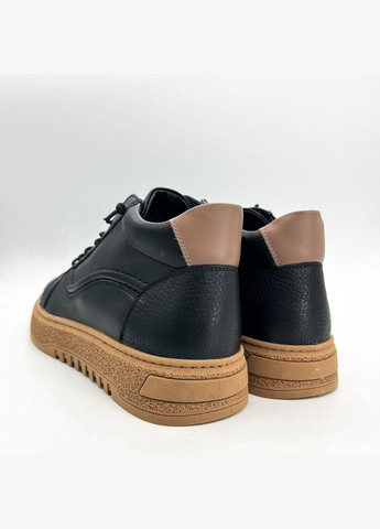 Черные зимние ботинки (р) кожа 0-2-2-4626065 Kadar