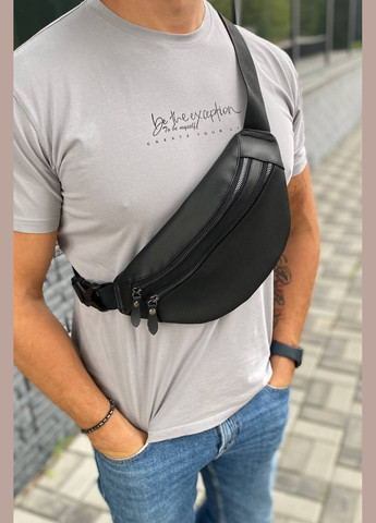 Матова сумка нагрудна поясна бананка через плече Space m No Brand (346241677)