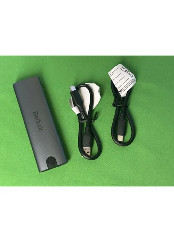 Внешний корпус SSD M.2 Enclosure NVMe/SATA без инструментов скорость 10 Гбит/с USB 3.2 поддержка UASP TRIM SMART Beikell (389473827)