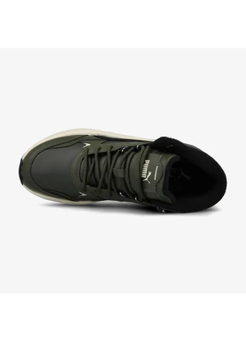 Зеленые демисезонные кроссовки x-ray speed mid wtr green 388574-04 Puma