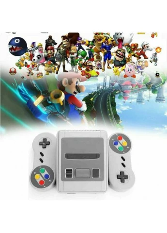 Ретро ігрова консоль приставка 620 ігор з 2 джойстиками Game Box Dendy Super Mini UKC (383040756)