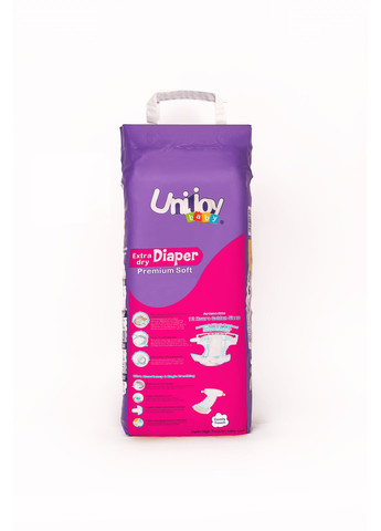 Подгузники Soft 36 шт М 6-9 кг Unijoy (361224028)