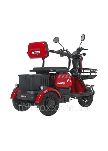 Електроскутер триколісний ANT (Red) 500 Вт Maxxter (386516260)
