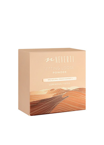 Пудра розсипчаста для обличчя Setting Loose Powder Luminous Finish 003 Deep Peach/Персикова (NP200) Neverti (327796063)