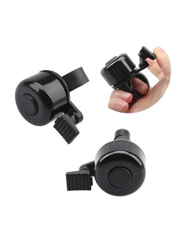 Велосипедный звонок механический чёрный No Brand (334877803)