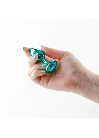 Анальна пробка Rear Assets – Small – Teal Ns Novelties (398969557)