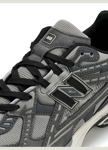 Светло-серые демисезонные кроссовки мужские new balance No Brand 1906U Light Grey Black