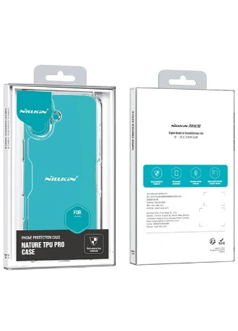 TPU чохол Nature Pro Series для Apple iPhone 16 Безбарвний Nillkin (383099552)