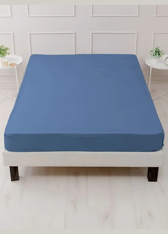 Простынь на резинке microfiber Blue 100х190 (GDMBLSHEETF100190) Good-Dream (321967114)