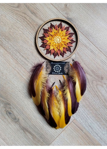 Авторський еко-набір "Ловець снів "Золота осінь" з покроковою інструкцією Dream Studio (363057487)