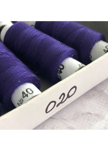 020 Нити в катушках, для шитья 100% полиэстер 40/2 (боб 200м) Plus-plus (352743483)