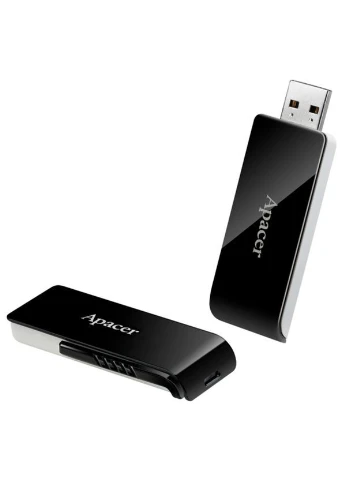 Флеш-драйв APACER AH350 32GB USB 3.2 Black No Brand (401620991)