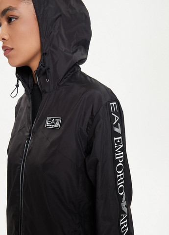 Черная демисезонная куртка EA7